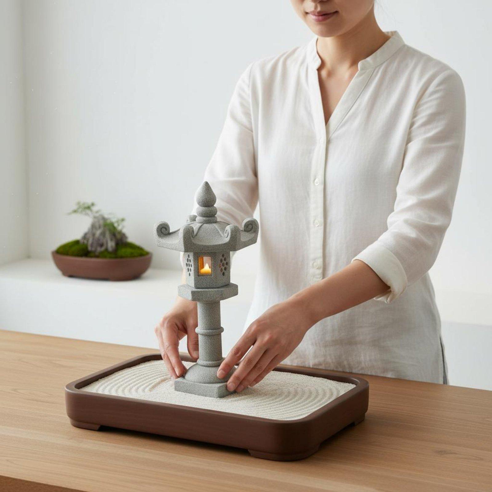 조경용 랜턴 일본식 돌 랜턴 미니어처 젠 가든 장식품  - Bonsai Garden In Dc 리뷰 및 가격